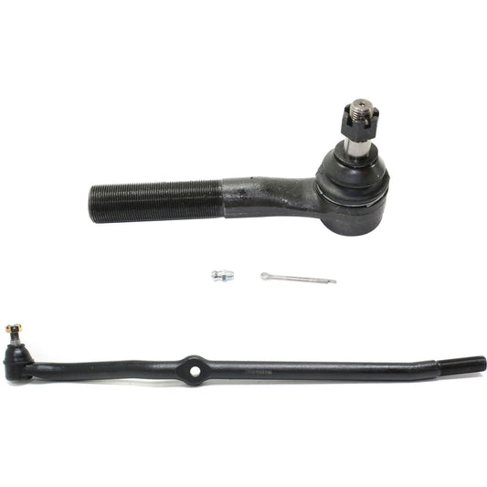 Front, Driver and Passenger Side, Outer Tie Rod Ends, 4WD