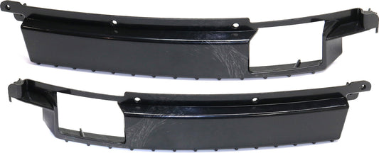 Front, Driver and Passenger Side Bumper Brackets, Side Cover Bracket