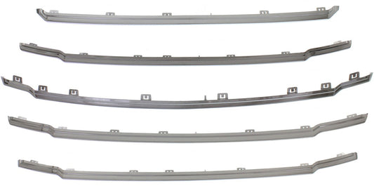 Grille Trim, Chrome, Fits on Grille, Radiator Grille, Bar Number 1-5, For Models With Bar Number 1, 2, 3, 4, 5