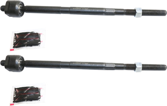 Передние, со стороны водителя и пассажира, внутренние наконечники рулевой тяги