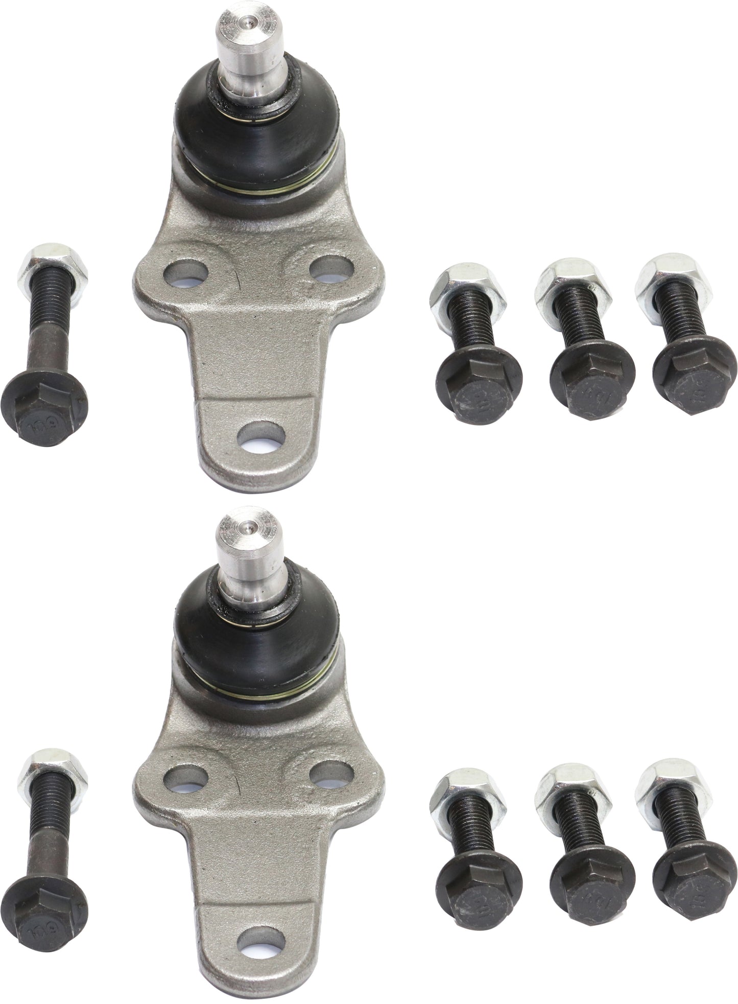 Front, Driver and Passenger Side, Lower Ball Joints