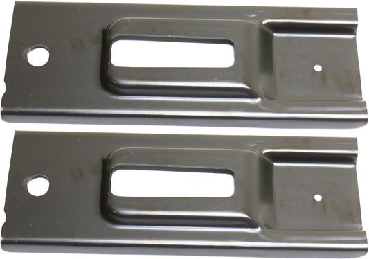 Front, Driver and Passenger Side Bumper Brackets, Bumper Support