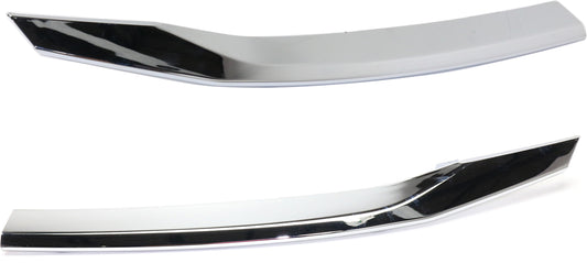 Grille Trim, Driver and Passenger Side, Upper, Chrome