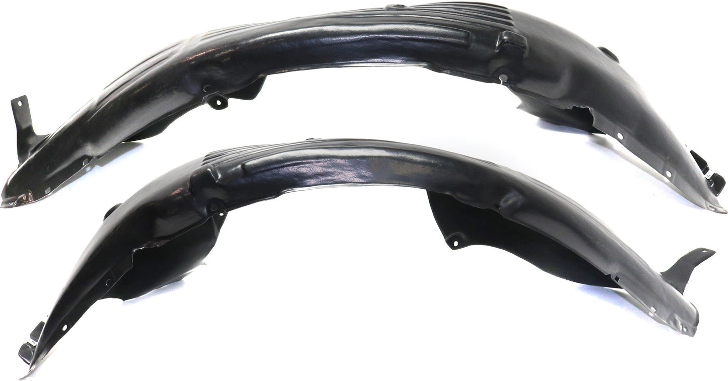 Передний подкрылок со стороны водителя и пассажира