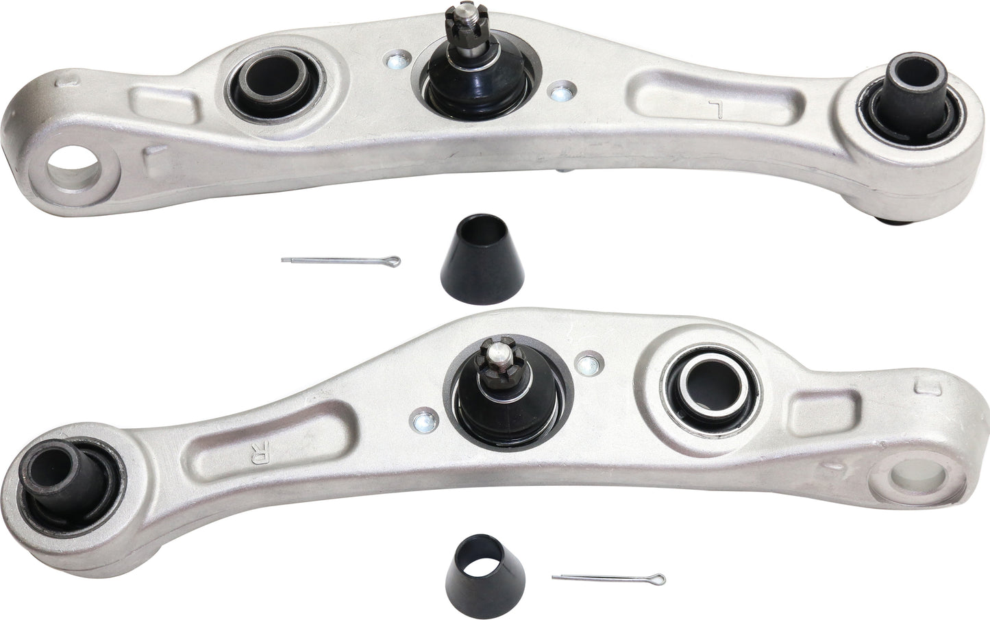 Front,¨¢Driver and Passenger Side, Lower, Frontward Control Arms, With Ball Joints