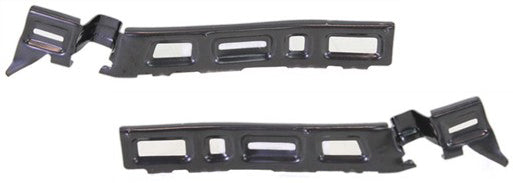 Front, Driver and Passenger Side, Lower Bumper Brackets, 1-Piece Bumper