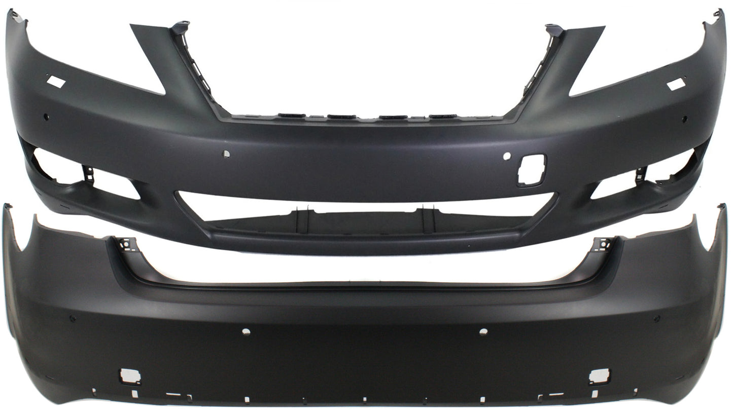 Front and Rear Primed Bumper Covers, with Sport Appearance Package