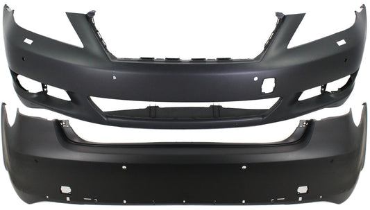Front and Rear Primed Bumper Covers, with Sport Appearance Package