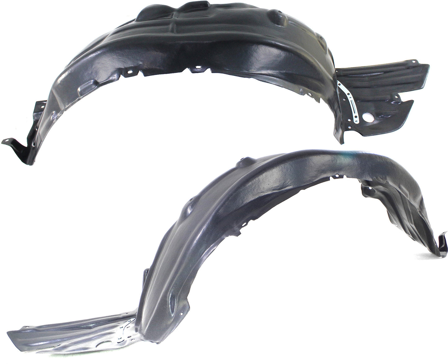 Передний подкрылок со стороны водителя и пассажира