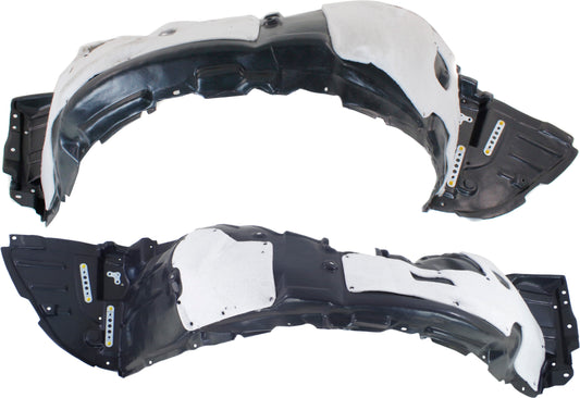 Передние подкрылки со стороны водителя и пассажира, с пакетом F Sport, без изоляционной пены
