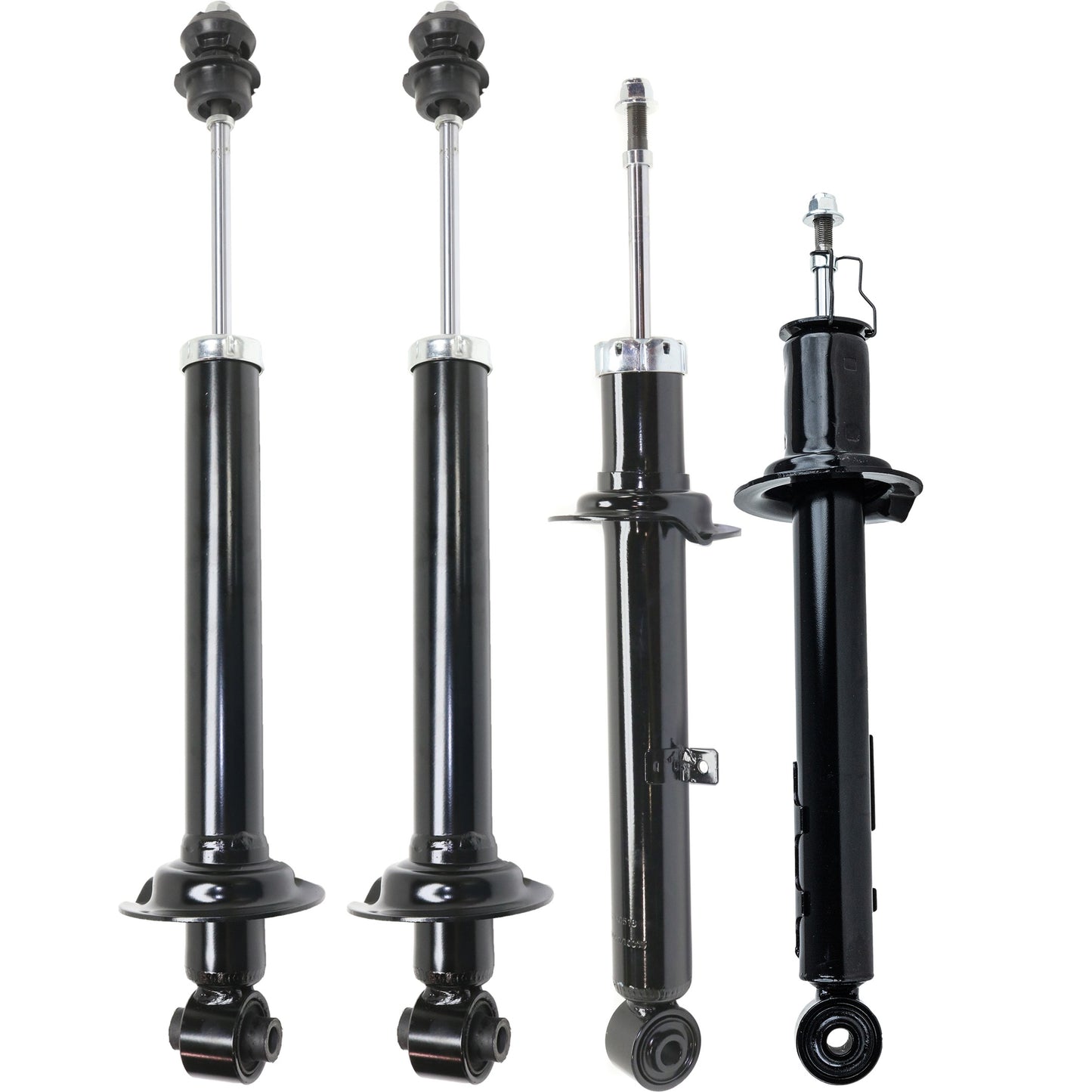 Bare Strut - Front and Rear, Driver and Passenger Side, RWD