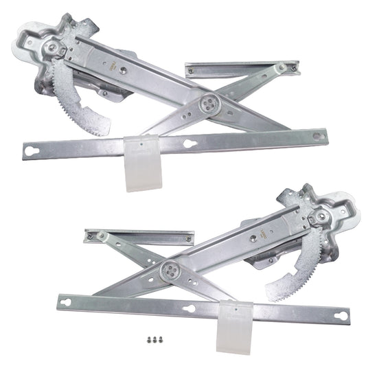 Электростеклоподъемник передних дверей со стороны водителя и пассажира, без мотора