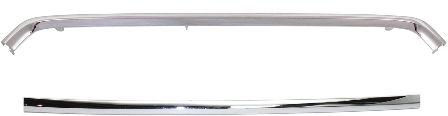 Grille Trim, Upper and Lower, Chrome