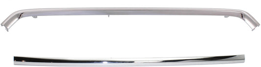 Grille Trim, Upper and Lower, Chrome