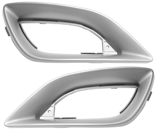 Накладки на противотуманные фары спереди, со стороны водителя и пассажира, грунтованные