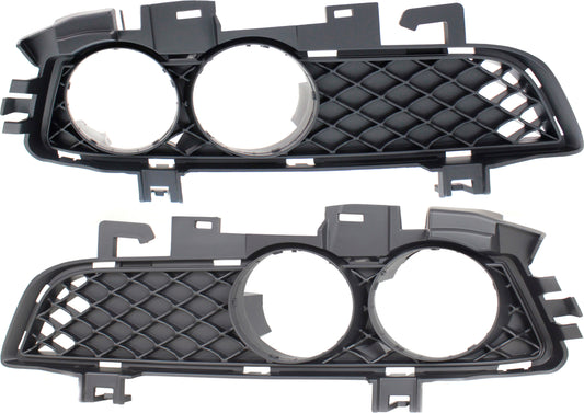 Front, Driver and Passenger Side Fog Light Trims, Primed