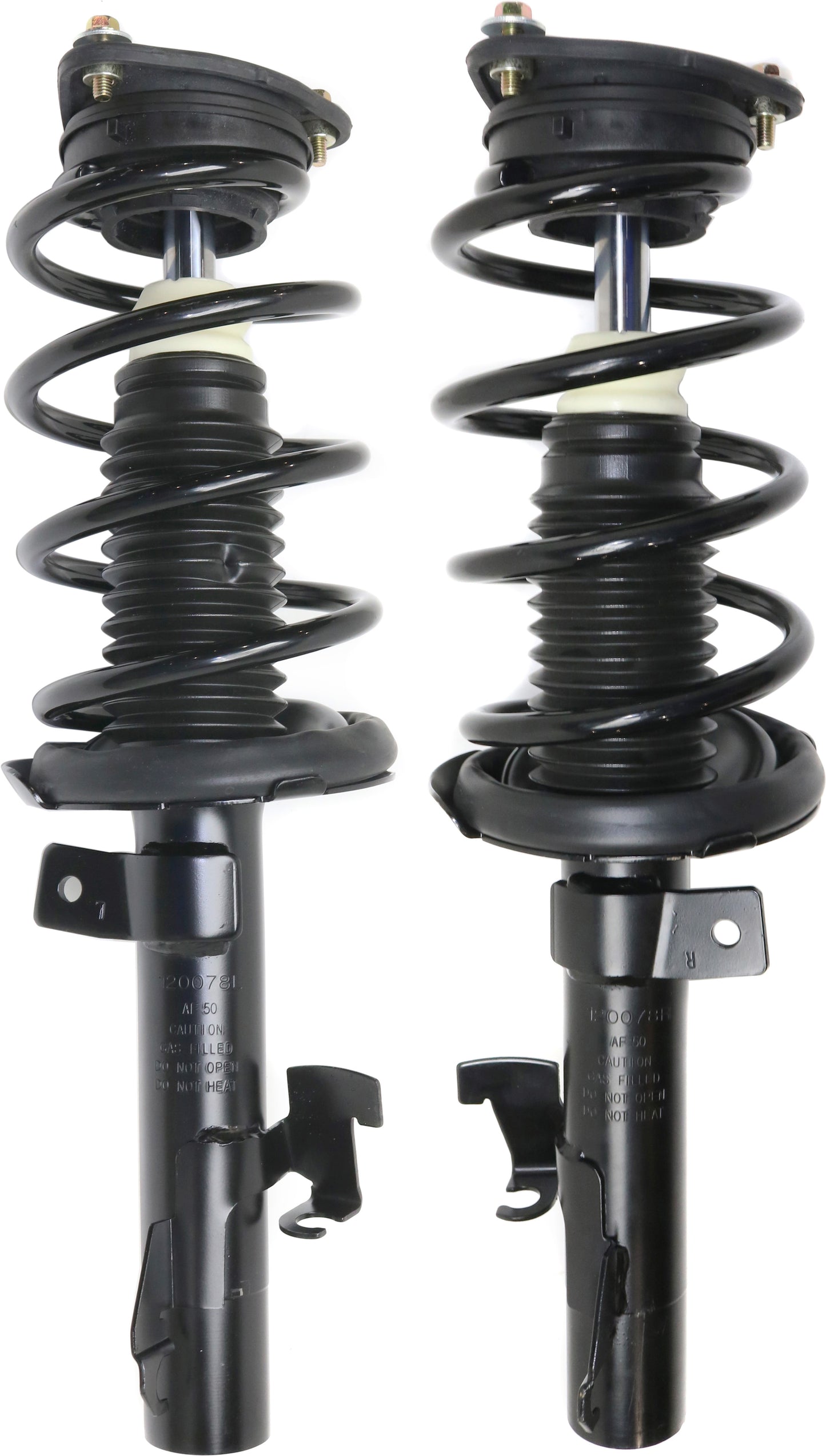 Front, Driver and Passenger Side Fully Loaded Strut