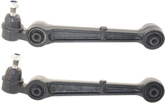 Front, Driver and Passenger Side, Lower, Frontward Control Arms