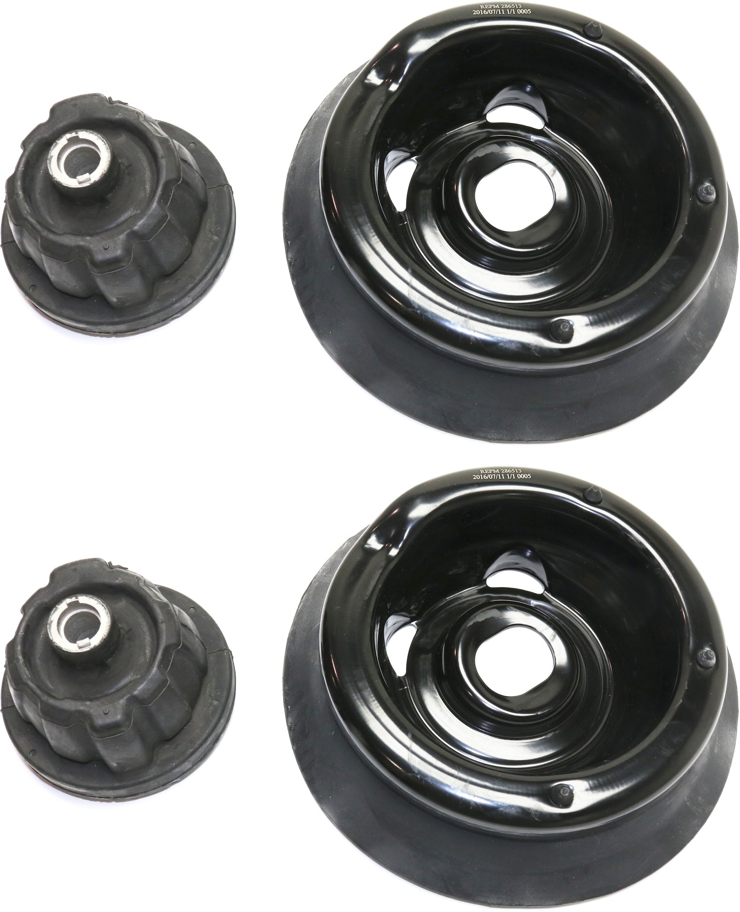 Front, Driver and Passenger Side Strut Mount
