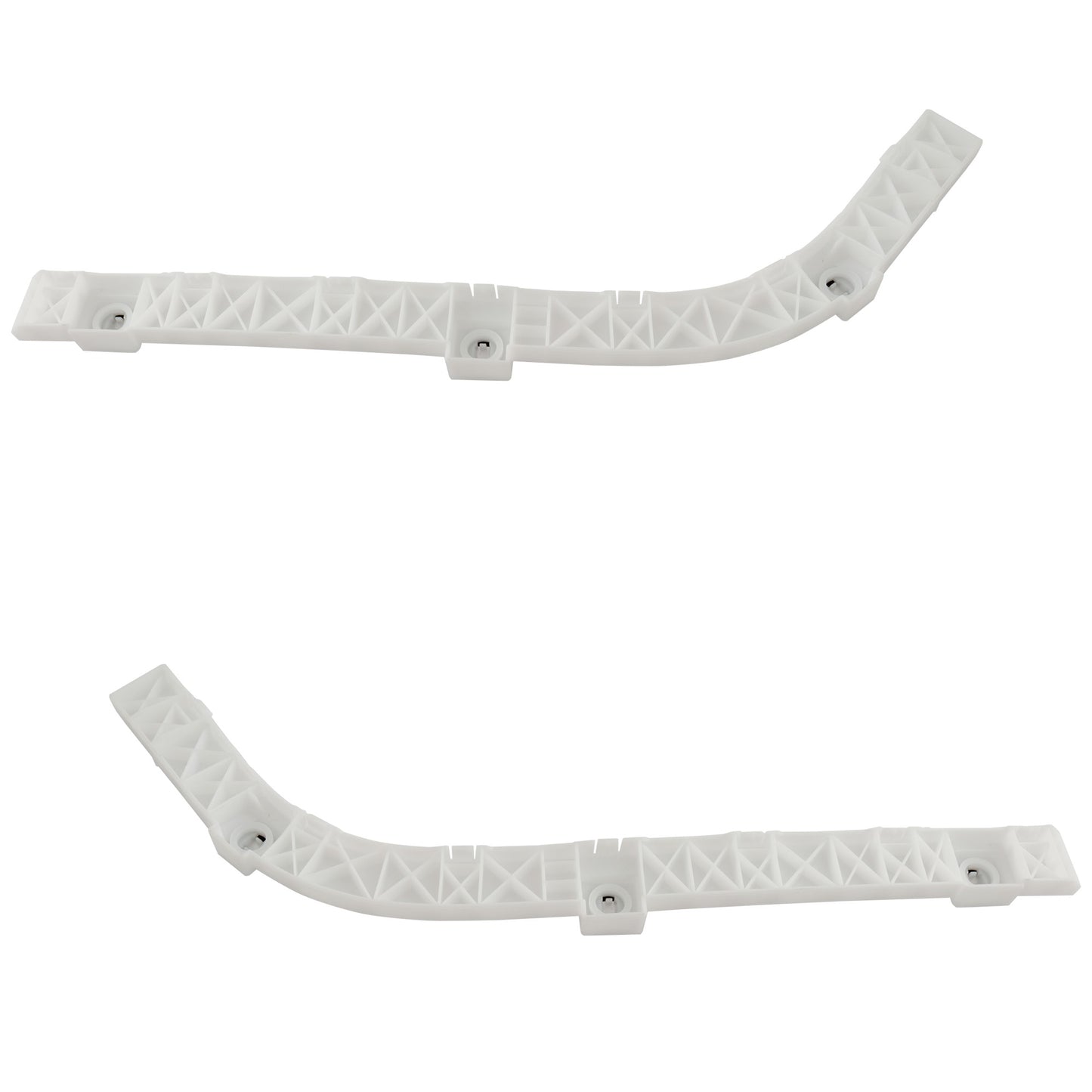 Rear, Driver and Passenger Side Bumper Brackets, Side Cover