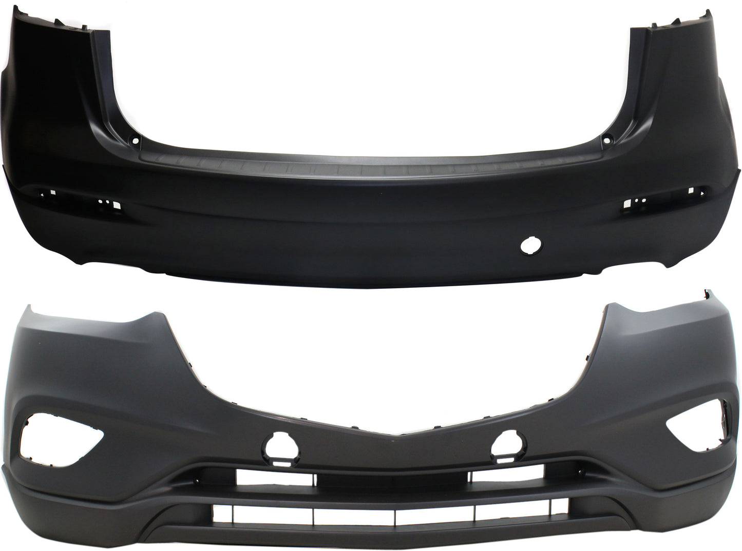 Sport Utility Front and Rear Primed Bumper Cover CAPA Certified