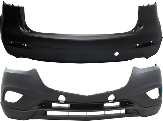 Sport Utility Front and Rear Primed Bumper Cover CAPA Certified