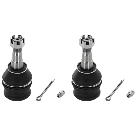 Передние, со стороны водителя и пассажира, нижние шаровые шарниры