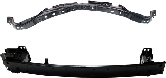 Front, Upper and Lower Bumper Reinforcements, Steel, North America Built Vehicle
