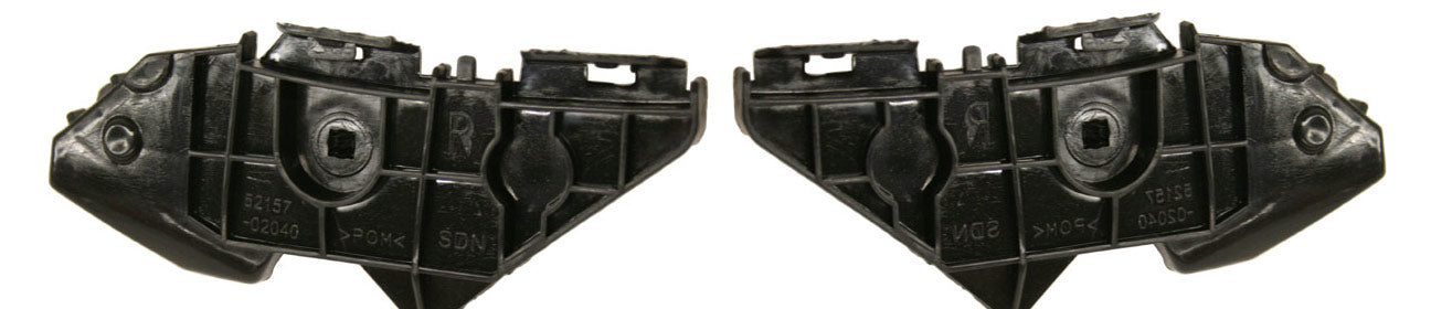 Rear, Driver and Passenger Side, Inner Bumper Brackets