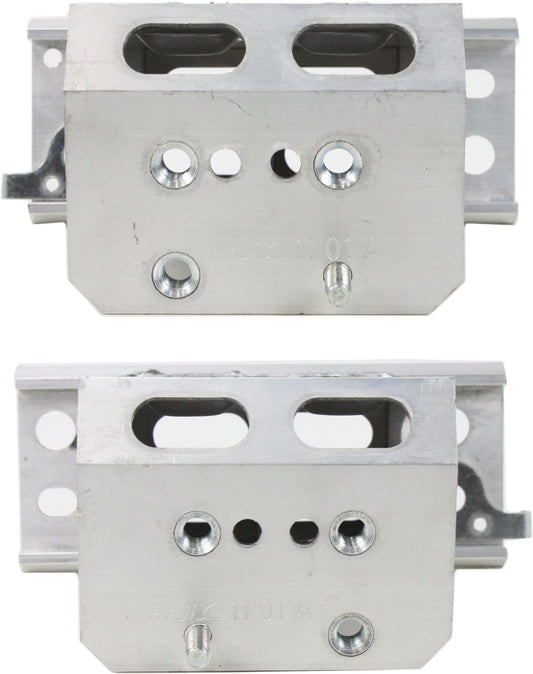 Front, Driver and Passenger Side Bumper Brackets, Reinforcement Bracket