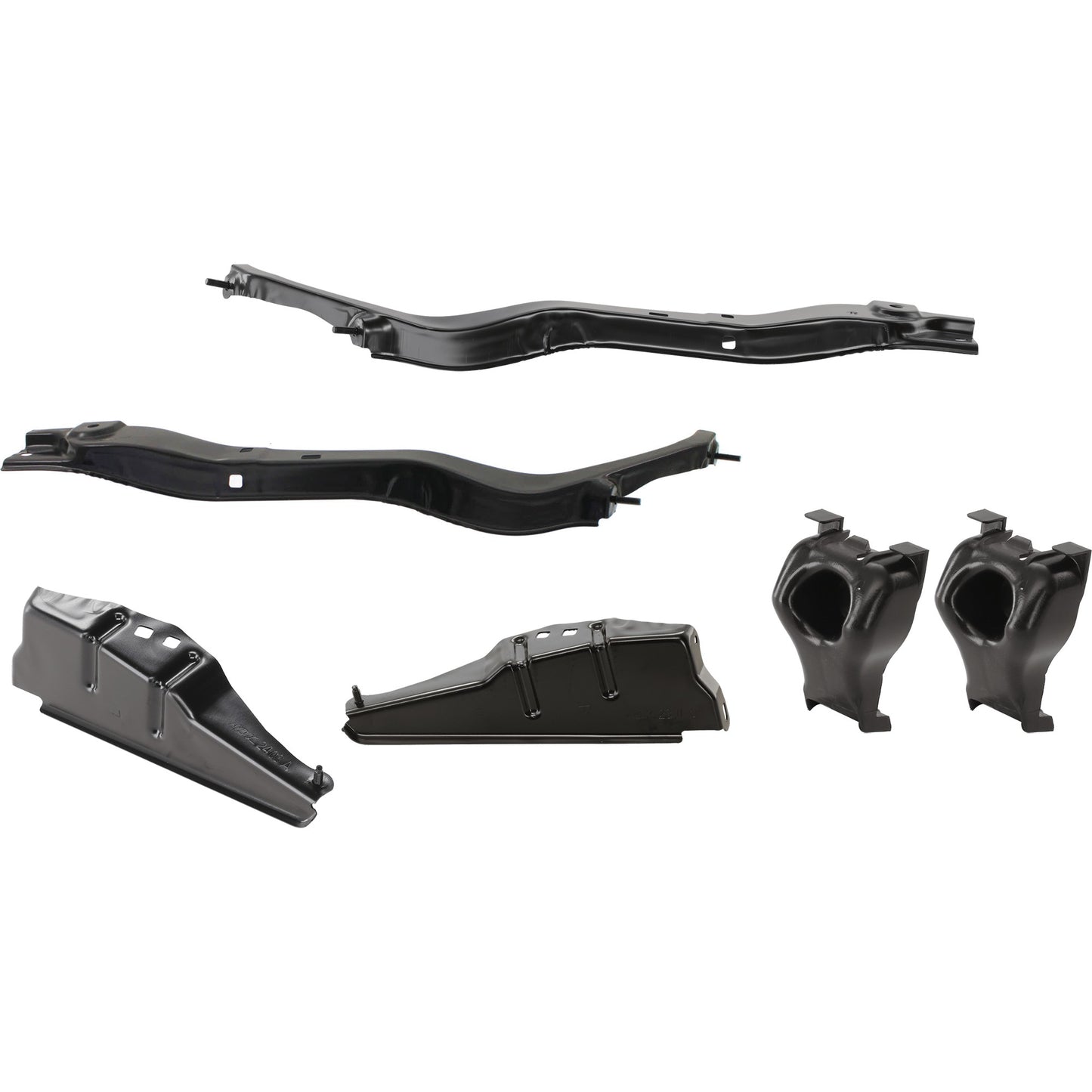 Front, Driver and Passenger Side, Outer Bumper Bracket