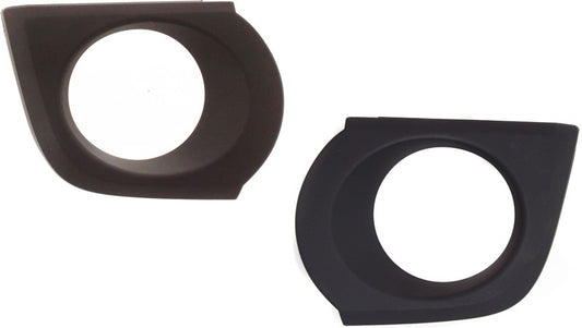 Front, Driver and Passenger Side Fog Light Trims, Primed, without Appearance Package