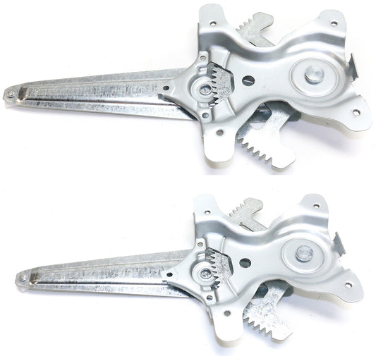 Rear, Driver and Passenger Side Window Regulators, Power, Japan or North America Built Vehicle