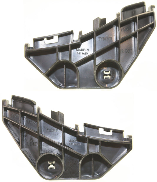 Rear, Driver and Passenger Side, Upper Bumper Brackets