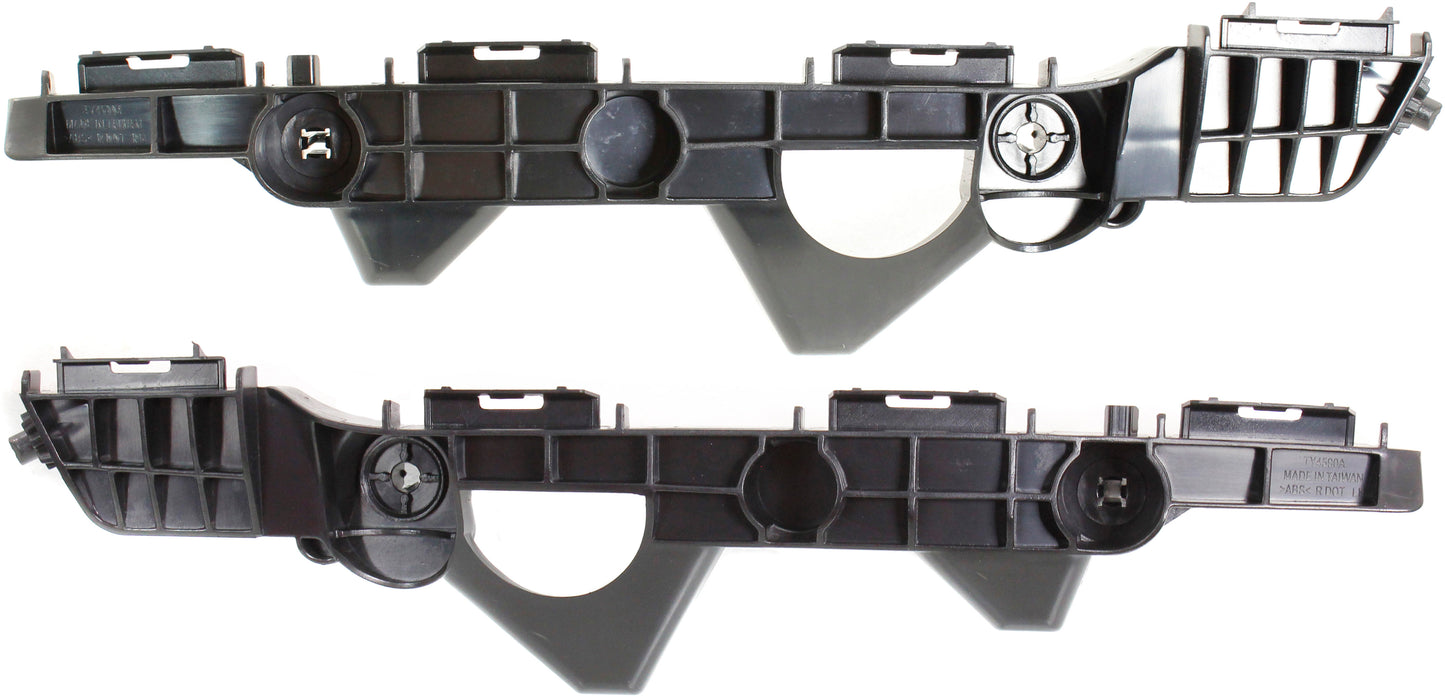 Rear, Driver and Passenger Side Bumper Brackets, Side Support