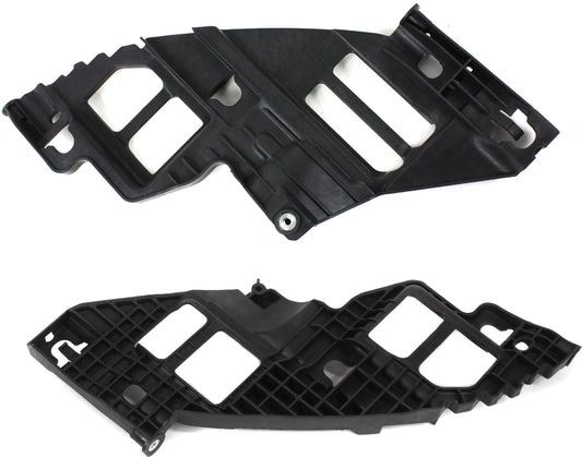 Front, Driver and Passenger Side, Inner Bumper Brackets, Cover Locating Guide
