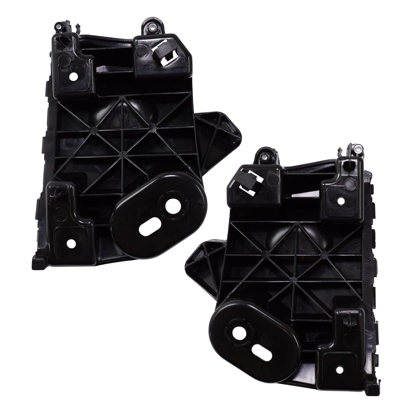 Front, Driver and Passenger Side Bumper Brackets, Side Cover