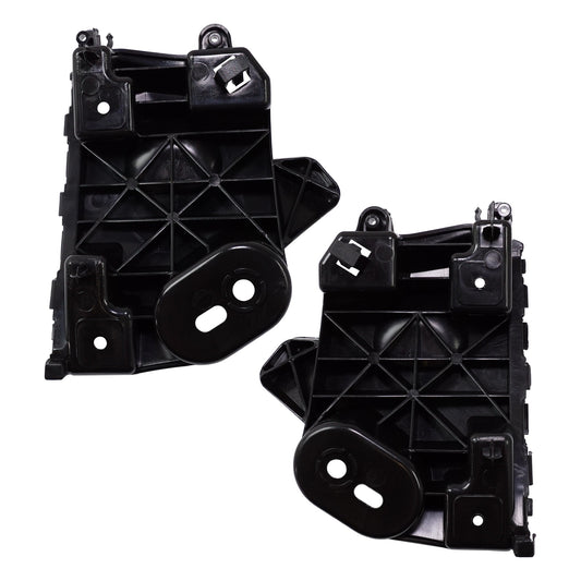 Front, Driver and Passenger Side Bumper Brackets, Side Cover