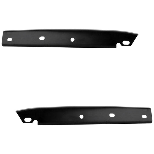 Front, Driver and Passenger Side, Upper Bumper Brackets