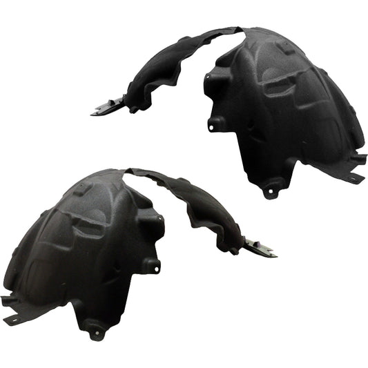 Front, Driver and Passenger Side, Fender Liner