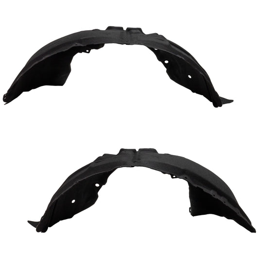 Front, Driver and Passenger Side, Fender Liner