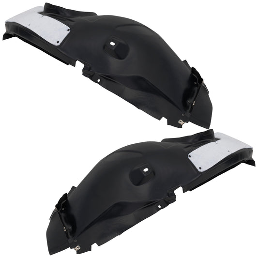 Front, Driver and Passenger Side, Fender Liner
