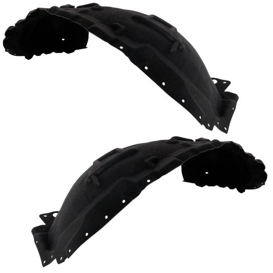 Front, Driver and Passenger Side, Fender Liner