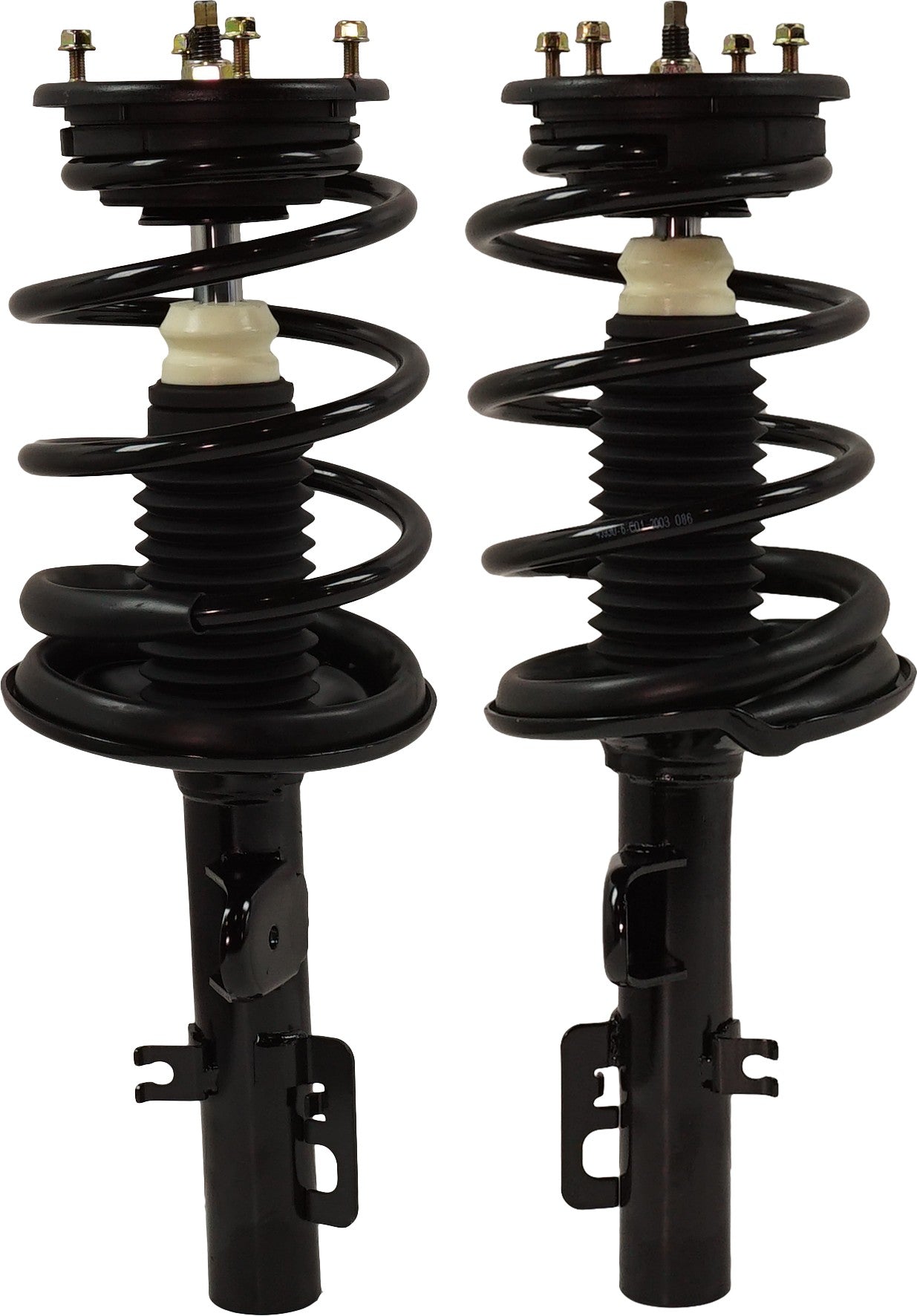 Front, Driver and Passenger Side Fully Loaded Strut, FWD