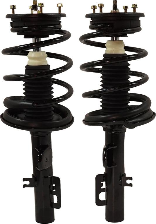 Front, Driver and Passenger Side Fully Loaded Strut, FWD