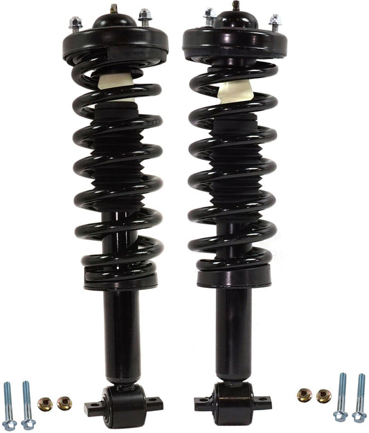 Front, Driver and Passenger Side Fully Loaded Strut, RWD