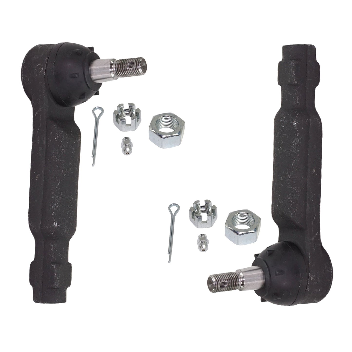 Front, Driver and Passenger Side, Outer Tie Rod Ends
