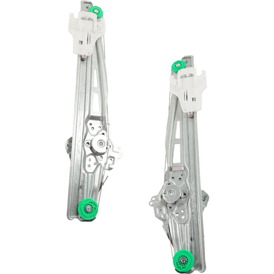 Стеклоподъемники передние, со стороны водителя и пассажира, с электроприводом, без мотора (задние, модели Explorer/Police Interceptor Utility 2016–2019 гг.)