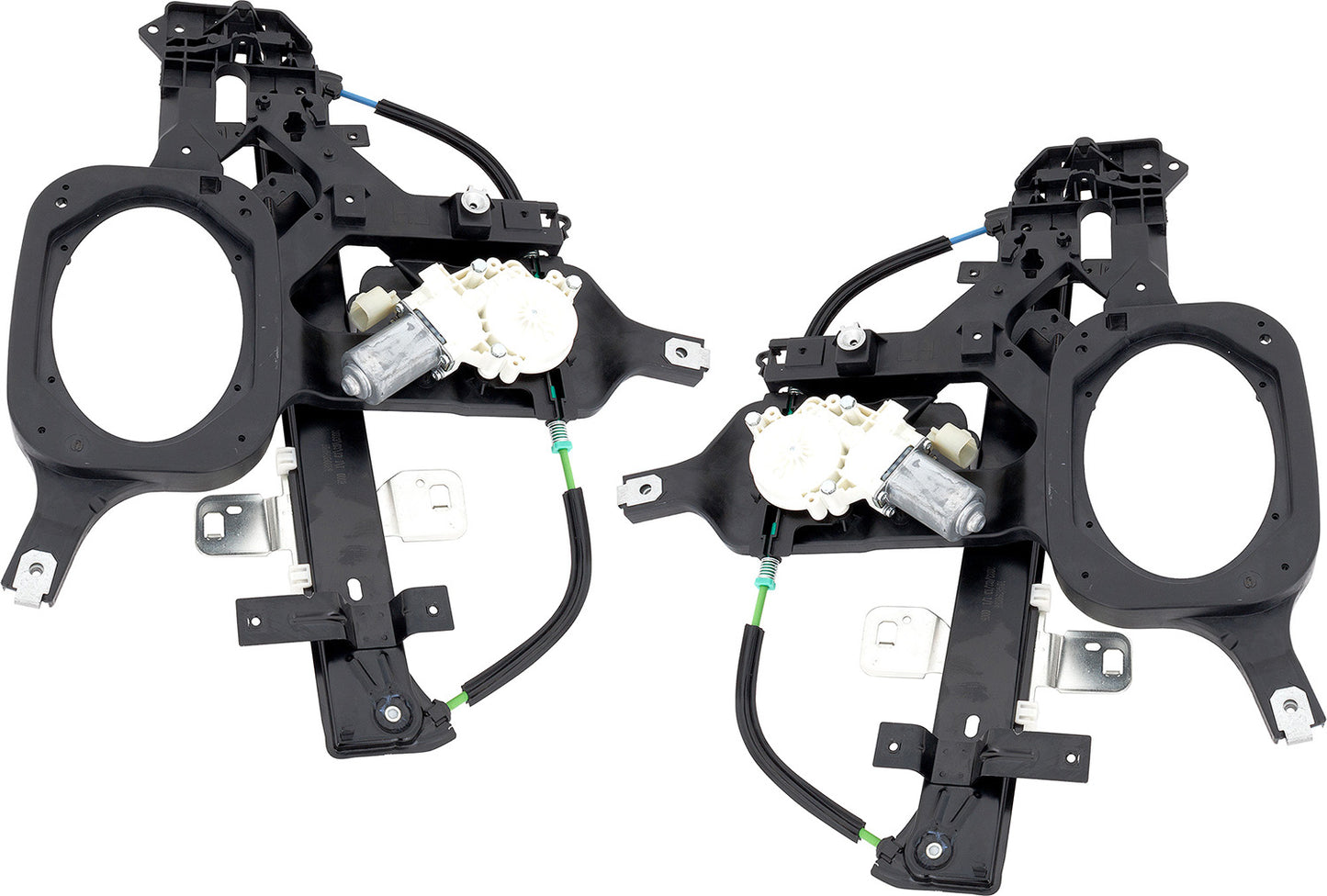 Стеклоподъемники задние, водительские и пассажирские, с электроприводом