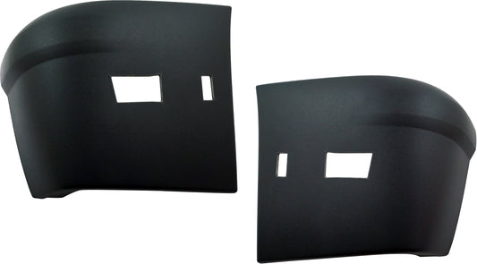 Задний бампер со стороны водителя и пассажира, текстурированный пластик